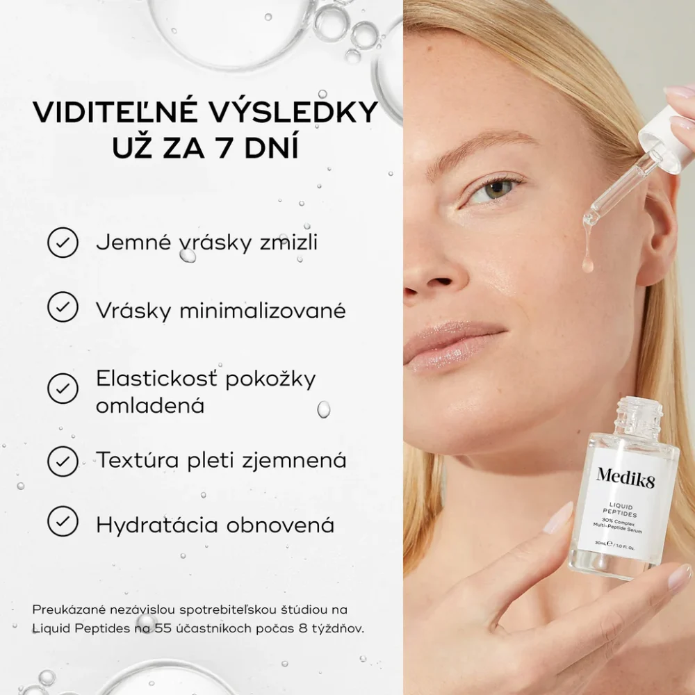 Medik8 Liquid peptides - tekuté peptidy