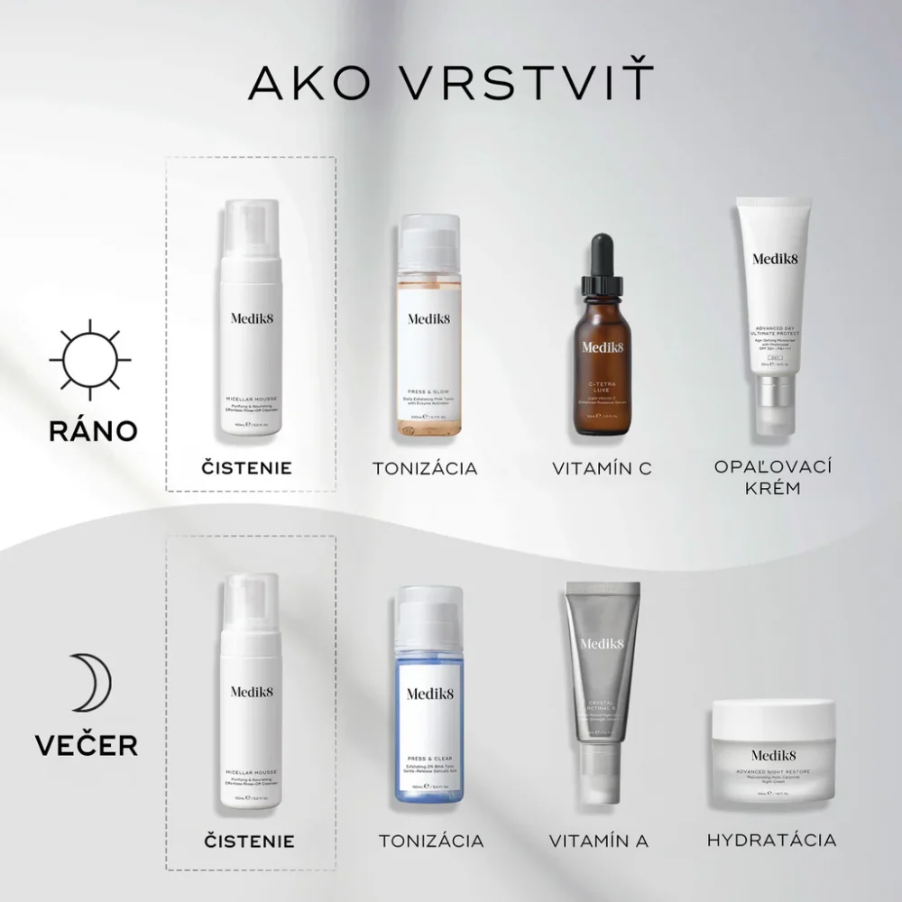 Medik8 Čistiaca Micelárna pena