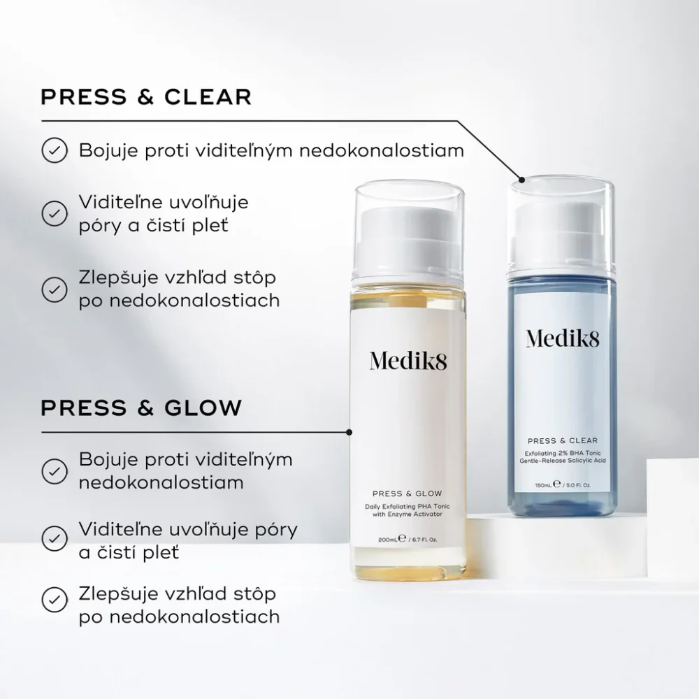 Press Glow - Exfoliačné Medik8 PHA tonikum