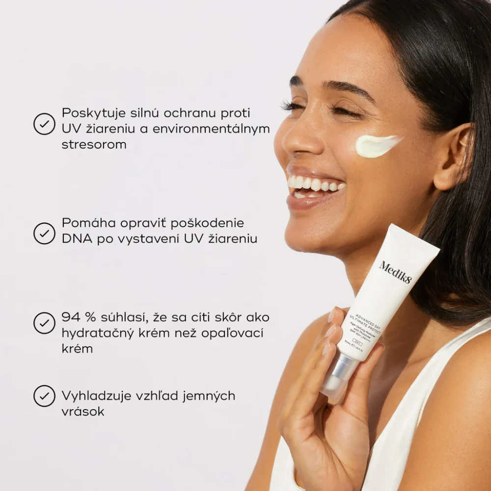 Ochrana pred UV Medik8 Advanced Day Ultimate Protect SPF 50