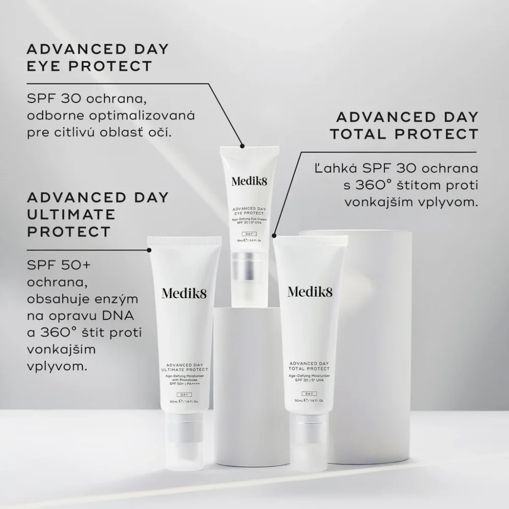 Ochrana pred UV Medik8 Advanced Day Ultimate Protect SPF 50