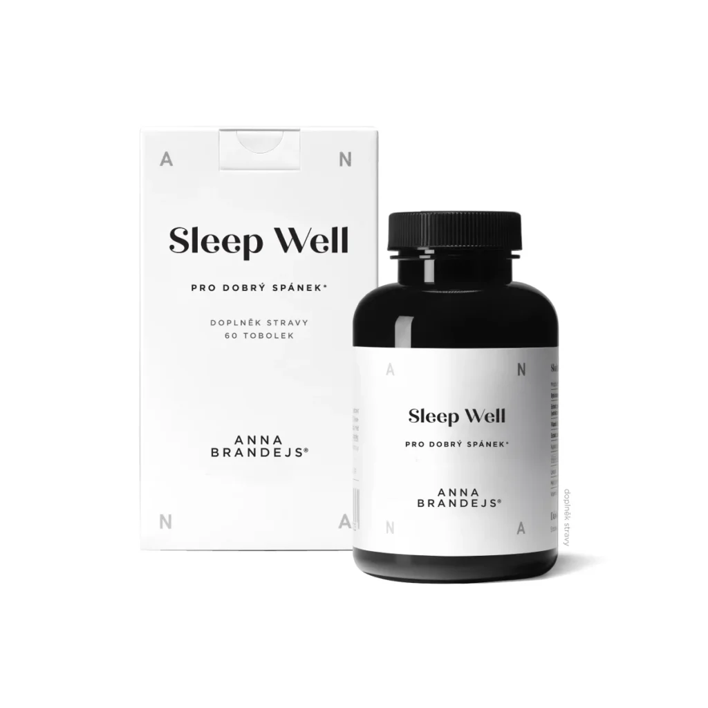 Sleep Well ANNA BRANDEJS-Výživový doplnok pre kvalitný spánok