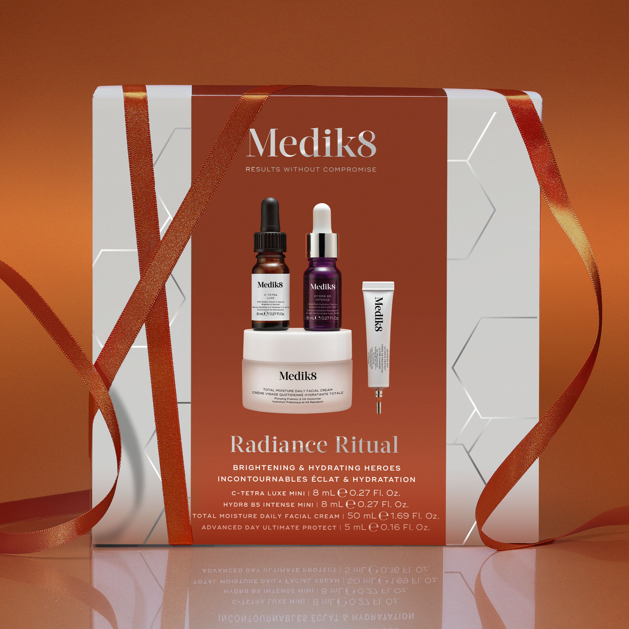 Medik8 Radiance Ritual: vianočná sada pre žiarivú a napitú pleť