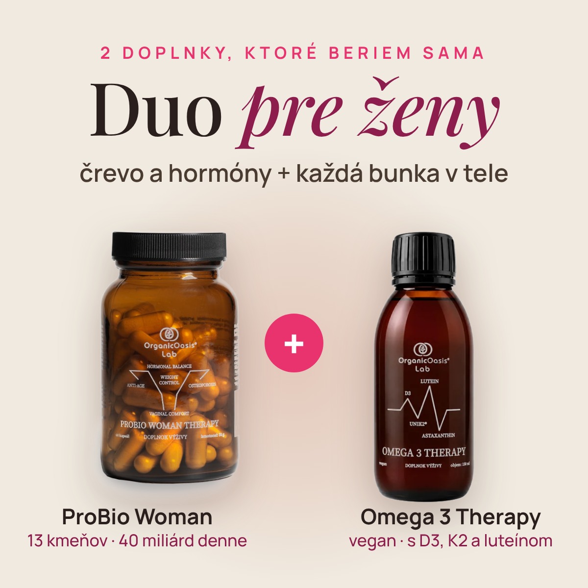 Duo pre ženy: črevo a bunky